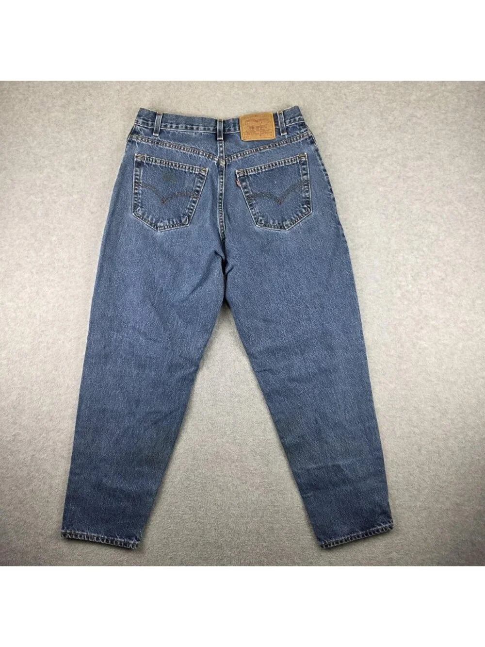 Levi's 560 Jeans Mens 33x30 Blue Loose Relaxed Tapered USA 2001 Denim